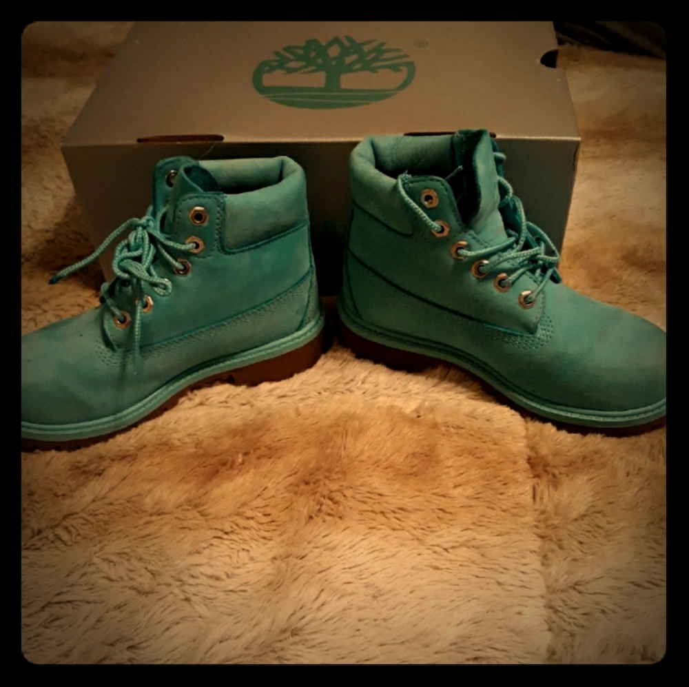 Light Blue Timberlands